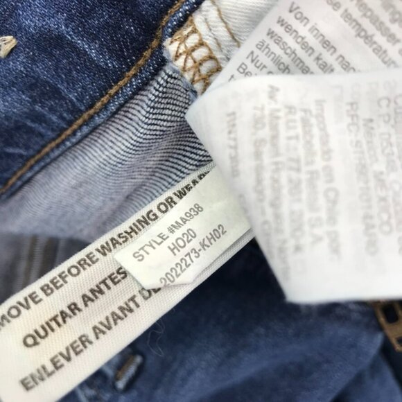 MADEWELL Womens Size 26 Medium Wash 9" Mid Rise Skinny Stretch Denim Jeans - Picture 10 of 16